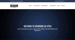Desktop Screenshot of newbornjiujitsuspokane.com